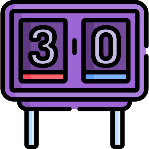 Scoreboard Special Lineal color icon