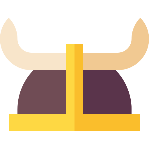 viking-helm Basic Straight Flat icoon
