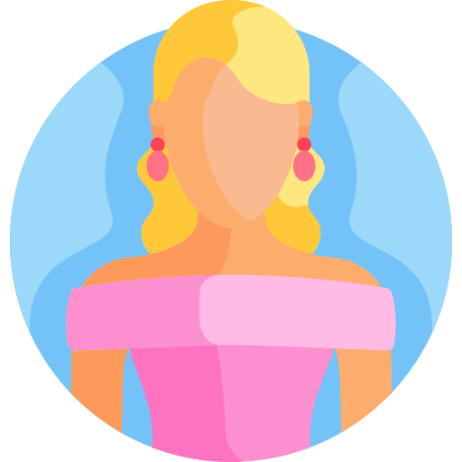 Actress Detailed Flat Circular Flat icon