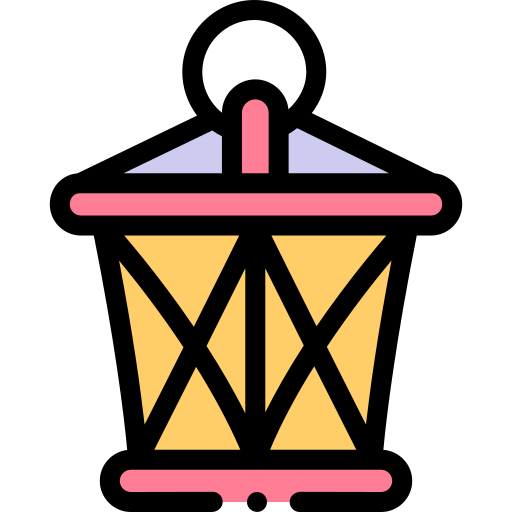 ランタン Detailed Rounded Lineal color icon