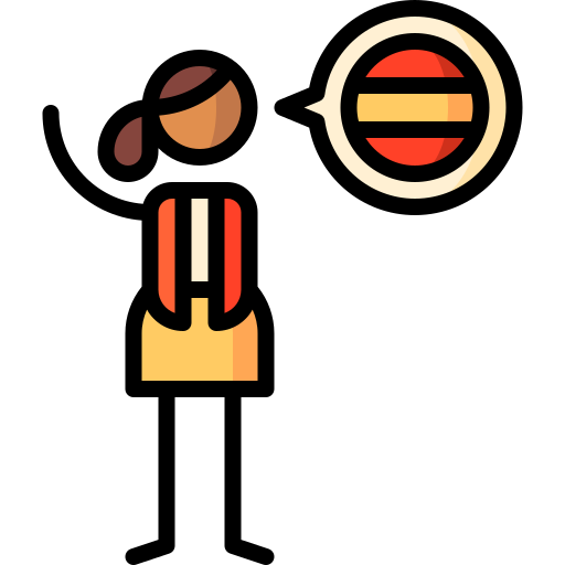 언어 Puppet Characters Lineal Color icon