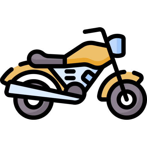 motocykl Special Lineal color ikona