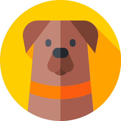 Doberman Flat Circular Flat icon