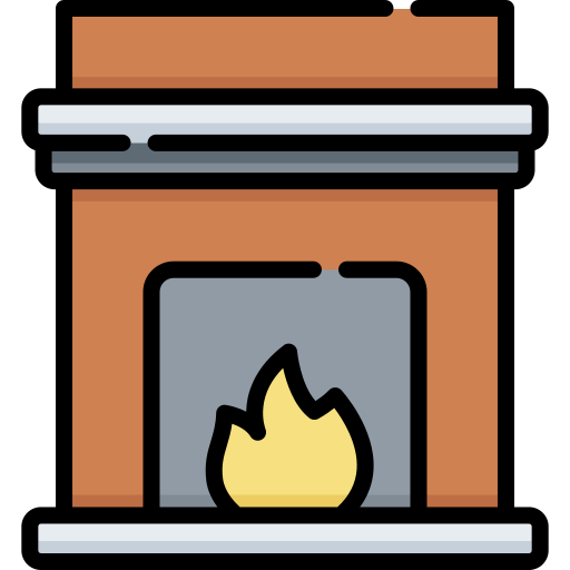 Fireplace Special Lineal color icon