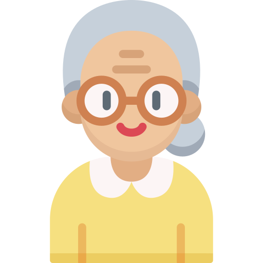 grootmoeder Special Flat icoon