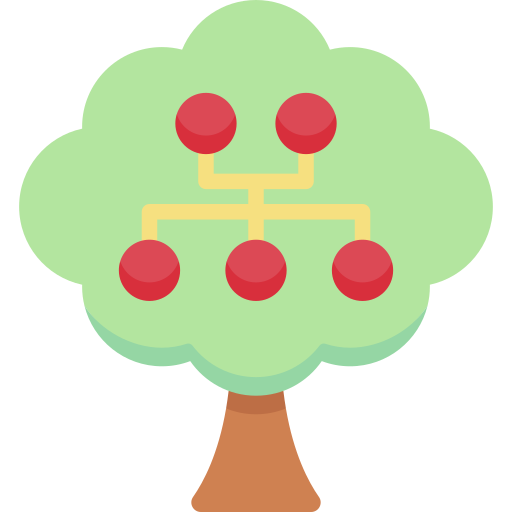 drzewo rodzinne Special Flat ikona