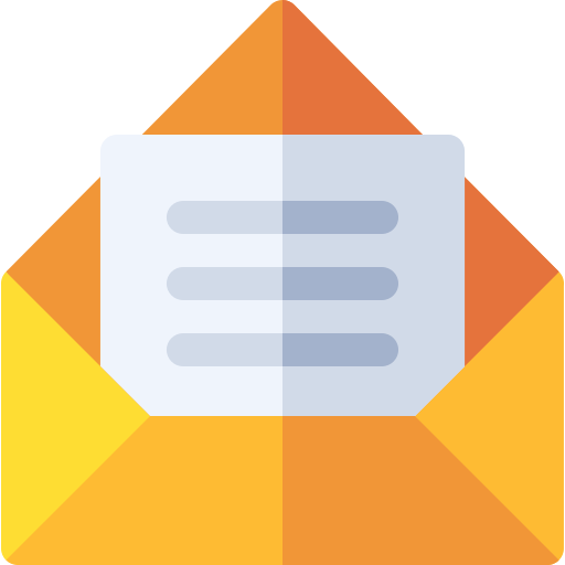 email Basic Rounded Flat icono