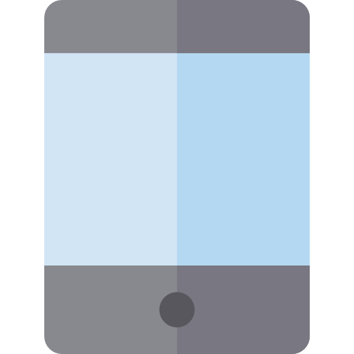 태블릿 Basic Straight Flat icon