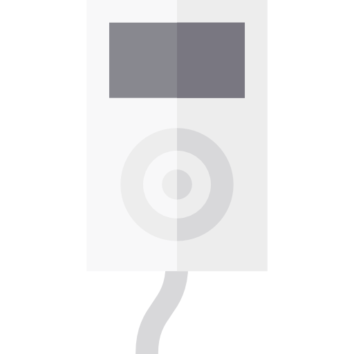 ipod Basic Straight Flat icona