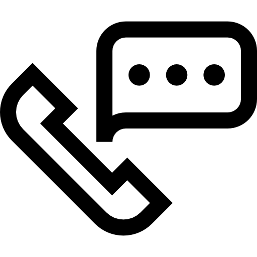 Phone call Basic Straight Lineal icon