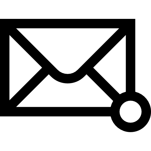 e-mail Basic Straight Lineal ikona
