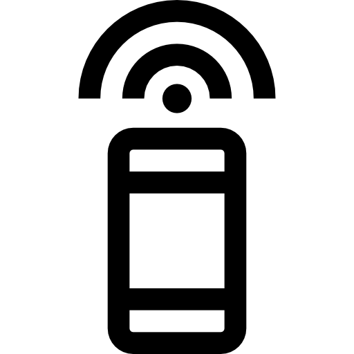 スマートフォン Basic Straight Lineal icon