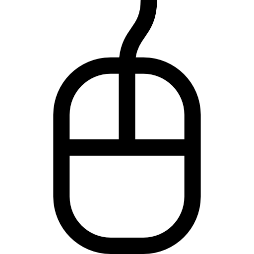 maus Basic Straight Lineal icon