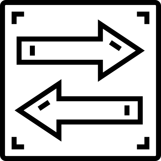 austausch Detailed Straight Lineal icon