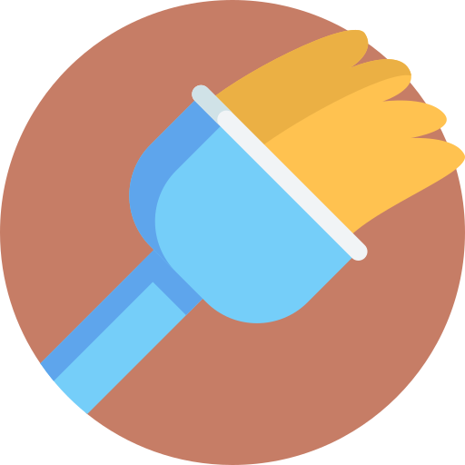 bürste Detailed Flat Circular Flat icon