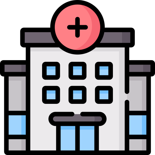 hospital Special Lineal color icono