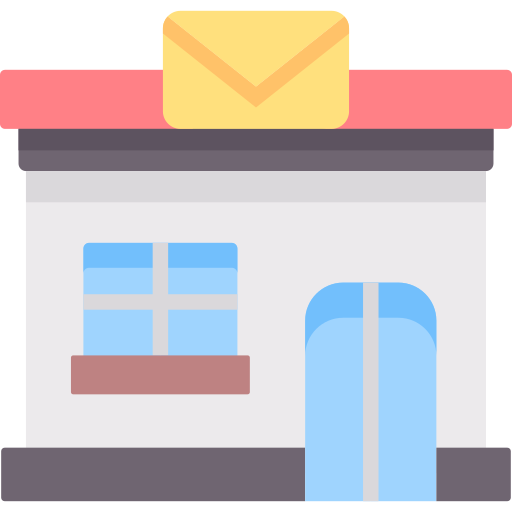 ufficio postale Special Flat icona