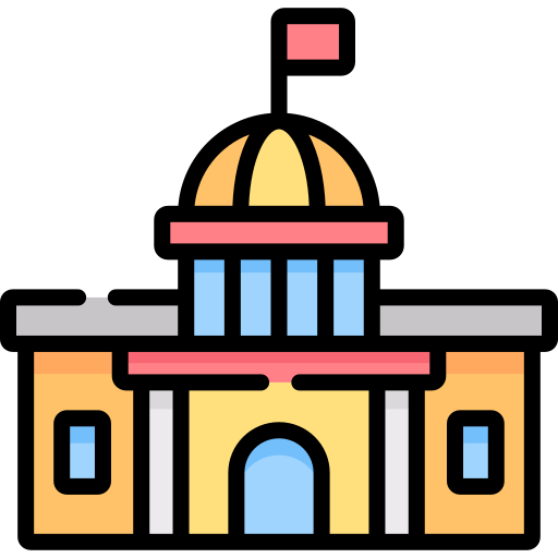 municipalidad Special Lineal color icono