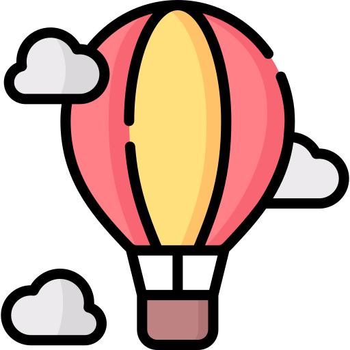 heißluftballon Special Lineal color icon