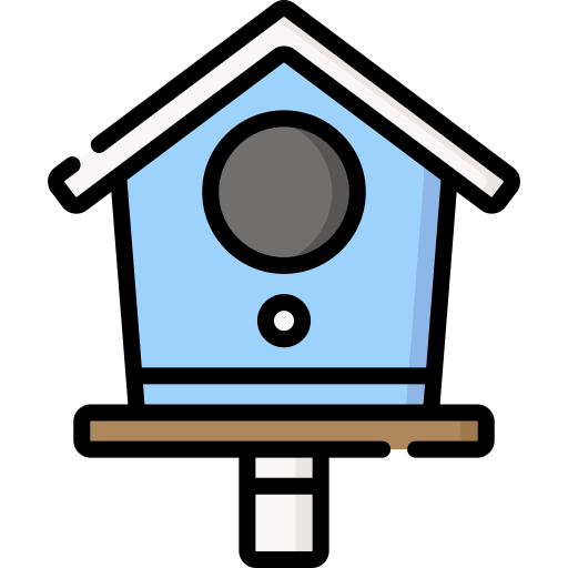 dom dla ptaków Special Lineal color ikona
