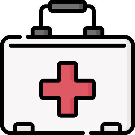 kit de primeros auxilios Special Lineal color icono