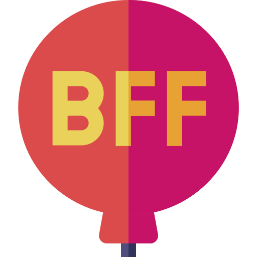 バルーン Basic Straight Flat icon