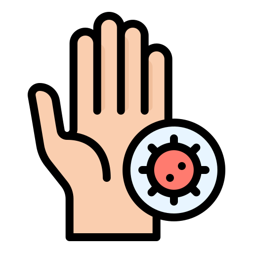 Hand Generic Outline Color icon