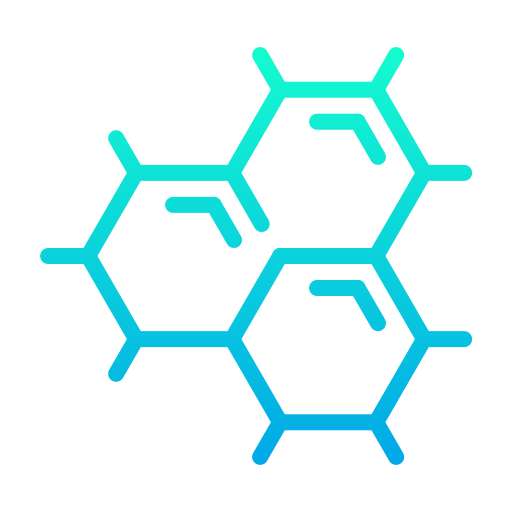 Молекулярная структура Generic Gradient иконка
