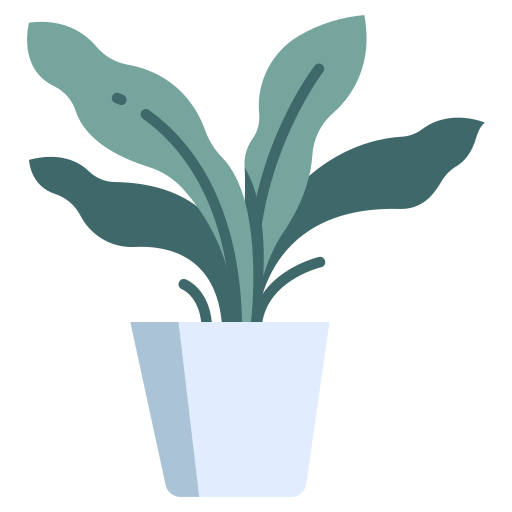 plant MaxIcons Flat icoon