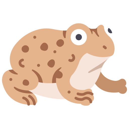 두꺼비 MaxIcons Flat icon