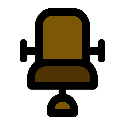 silla Generic Outline Color icono