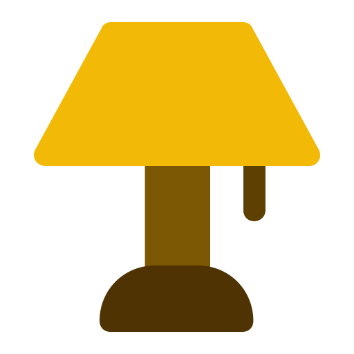 lamp Generic Flat icoon