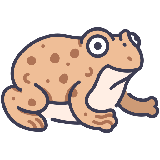 Toad MaxIcons Lineal color icon