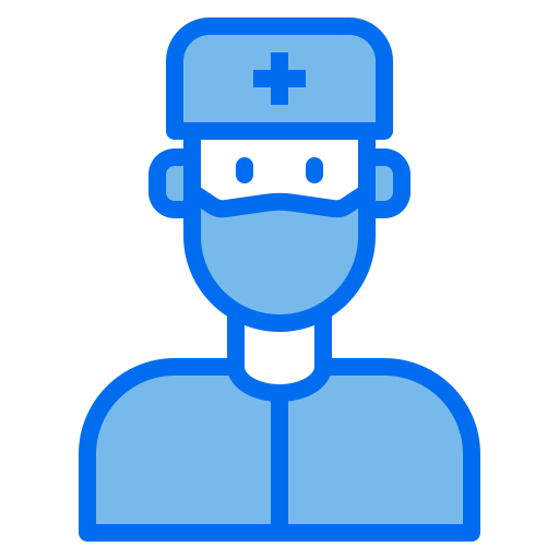 médico Payungkead Blue Ícone