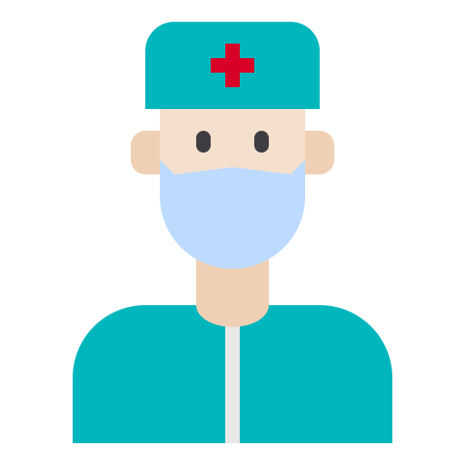 Doctor Payungkead Flat icon