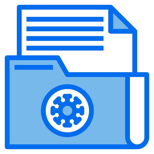 書類 Payungkead Blue icon
