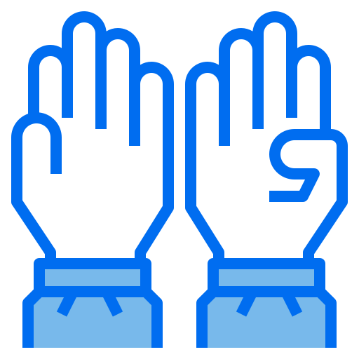 Gloves Payungkead Blue icon