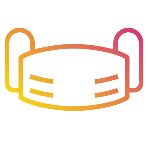 Mask Payungkead Gradient icon