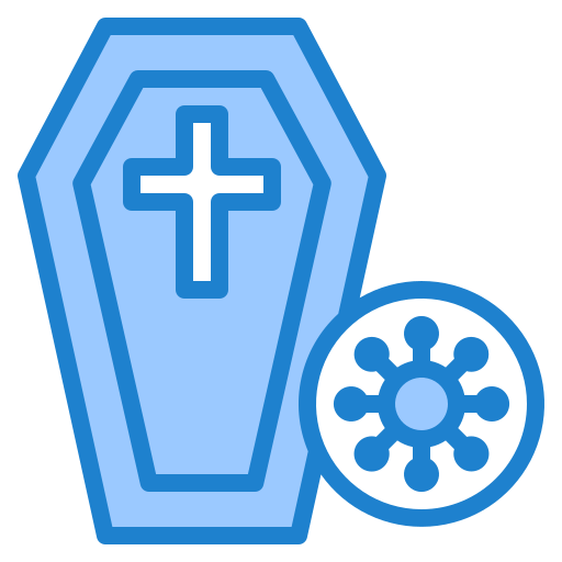 Death srip Blue icon