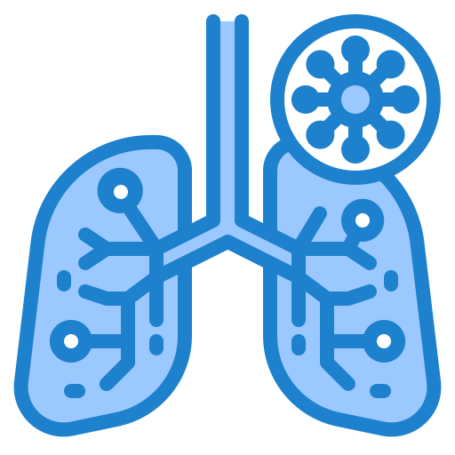 płuca srip Blue ikona