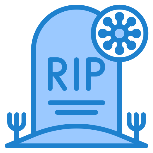 죽음 srip Blue icon