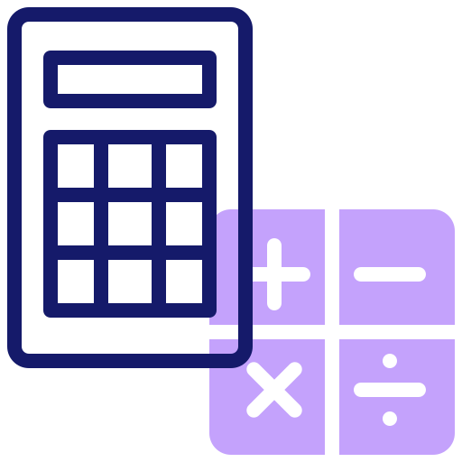 Calculator Inipagistudio Lineal Color icon