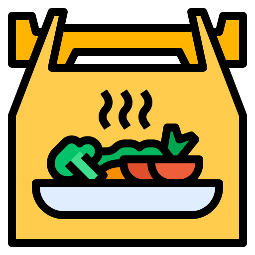Food container Ultimatearm Lineal Color icon