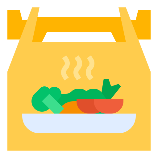 contenedor de comida Ultimatearm Flat icono
