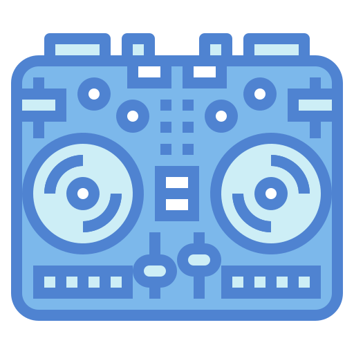 dj-controller Generic Blue icon
