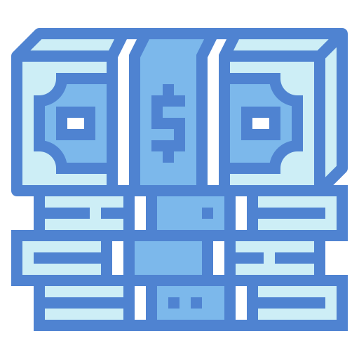 dinero Generic Blue icono