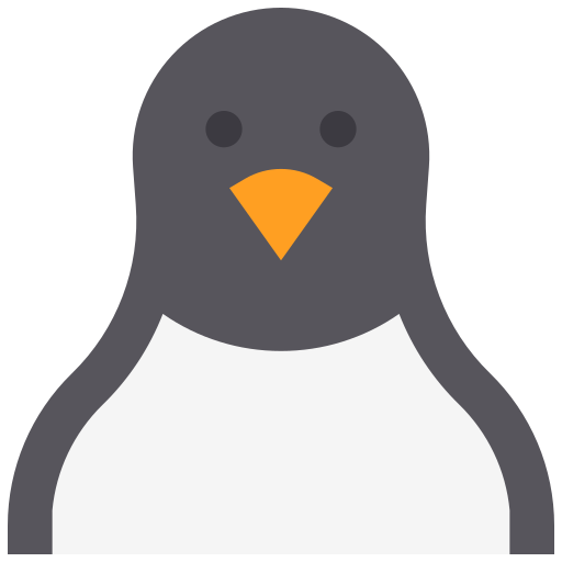 pinguïn Good Ware Flat icoon