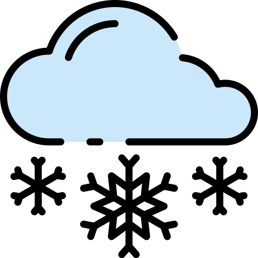 Śnieg Good Ware Lineal Color ikona