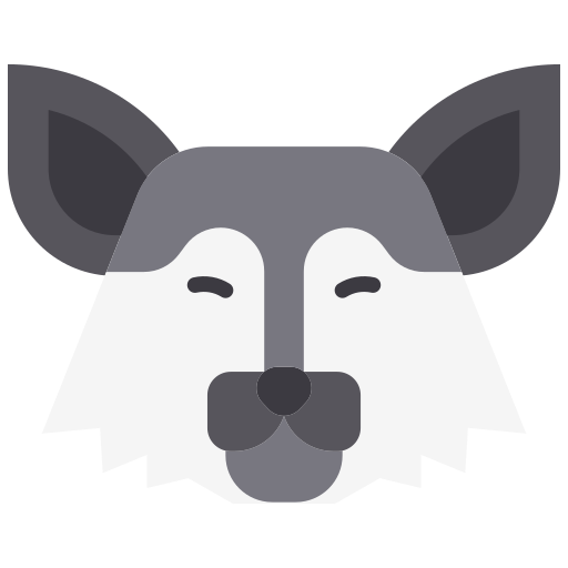 Wolf Good Ware Flat icon