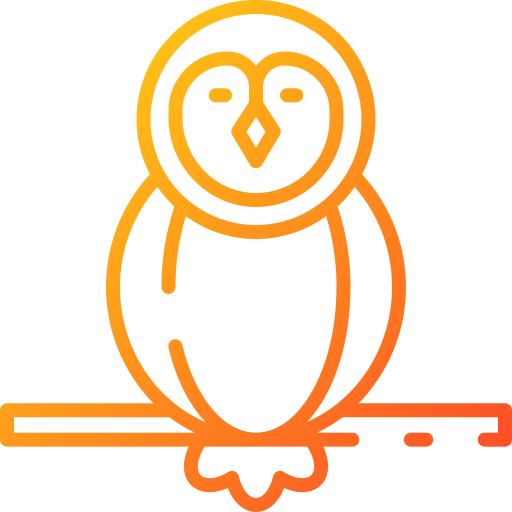 Snowy owl Good Ware Gradient icon